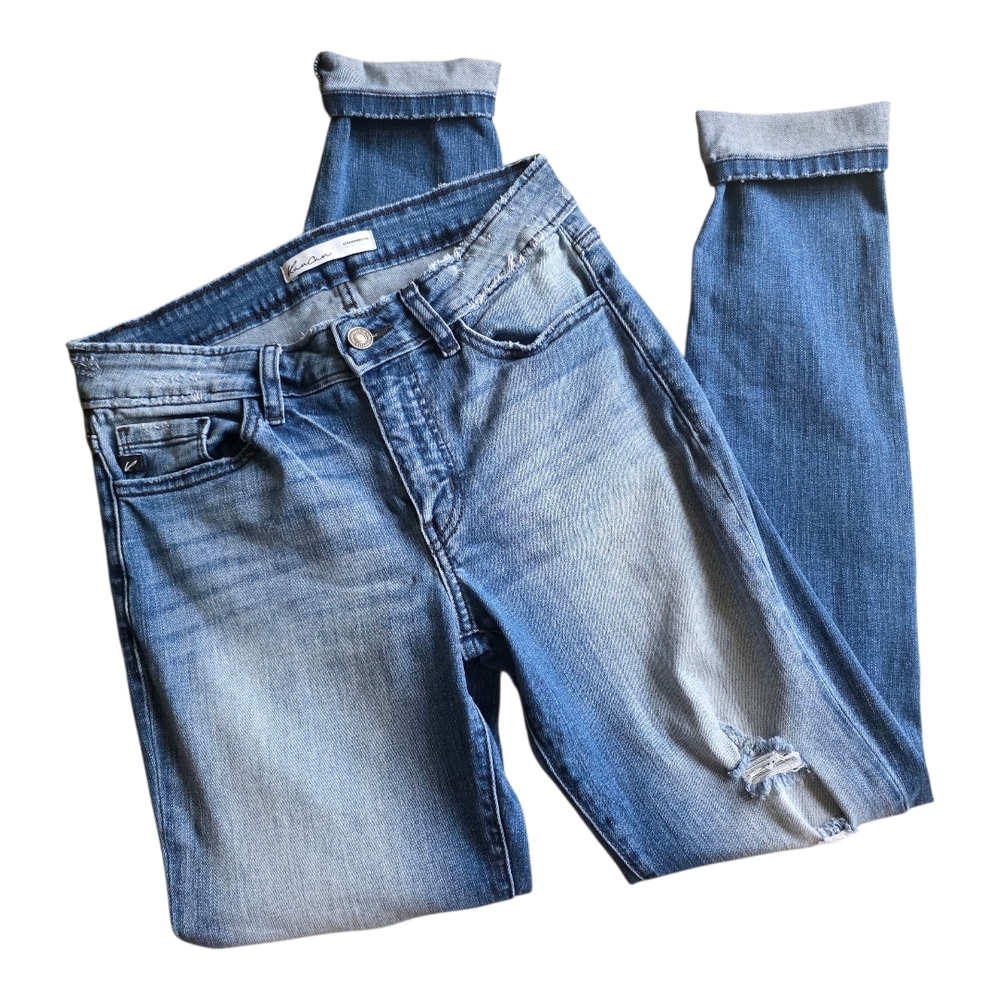 KanCan Size 25 Distressed Jeans